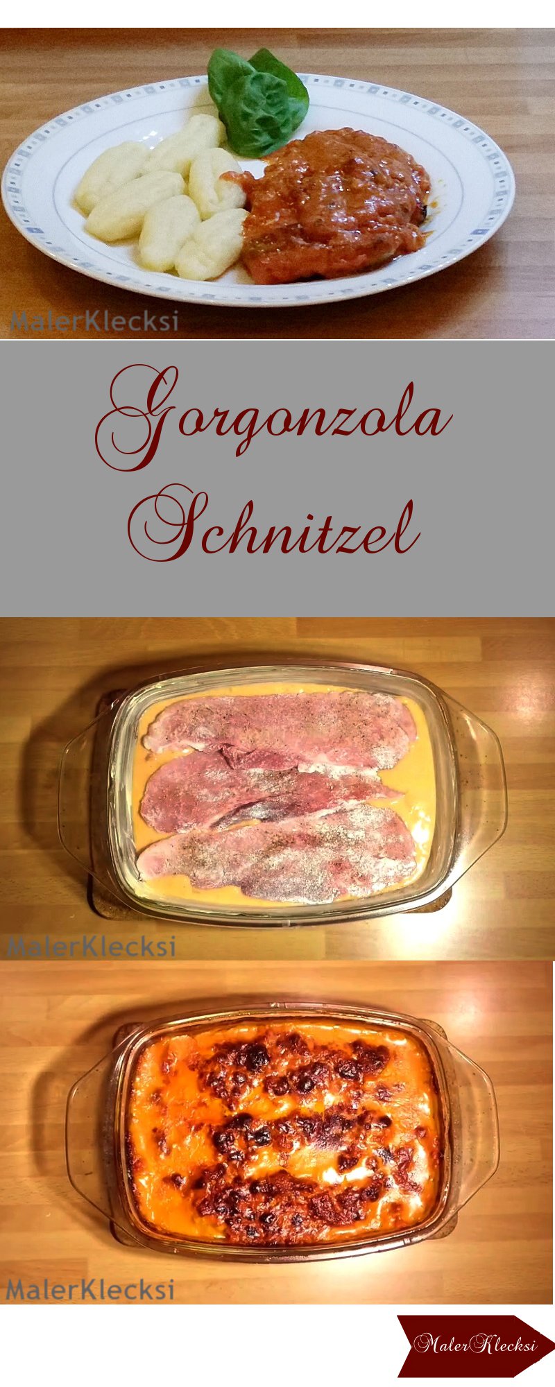 Gorgonzola-Schnitzel