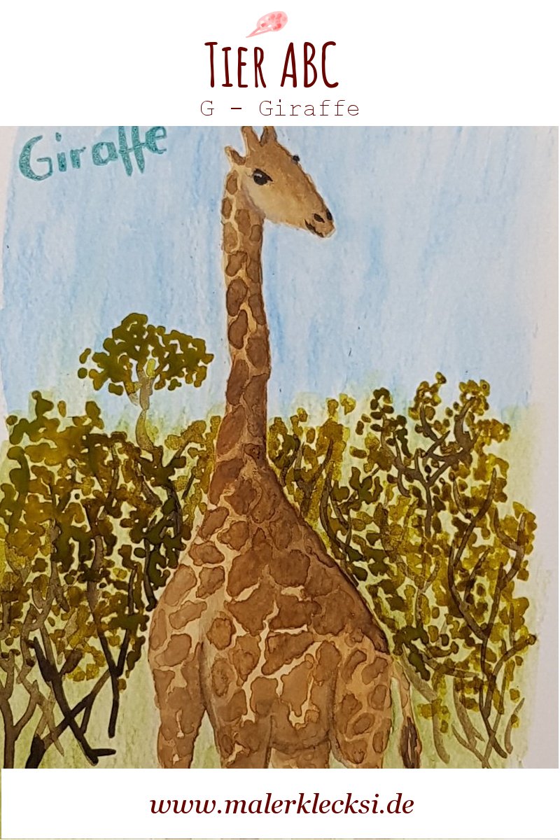 Mitmach-Aktion Tier-ABC -G- Giraffe