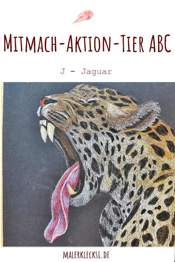 Weiter geht es mit der Mitmach-Aktion dem Tier-ABC. Mitmachen kann jeder der Spaß am Malen und Zeichnen hat. Wir sind schon beim J, dem Jaguar angekommen.