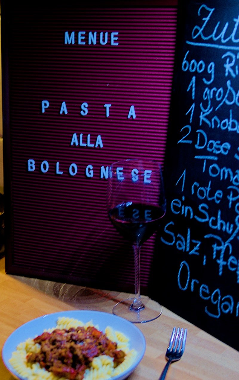 ein Bolognese Rezept für die schnelle Küche. 